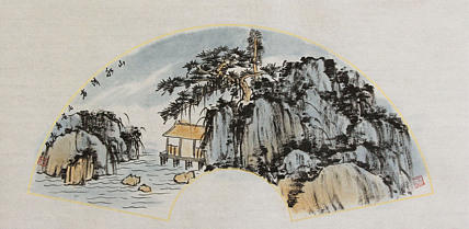 精品山水 青年书画家 李伟新品山水