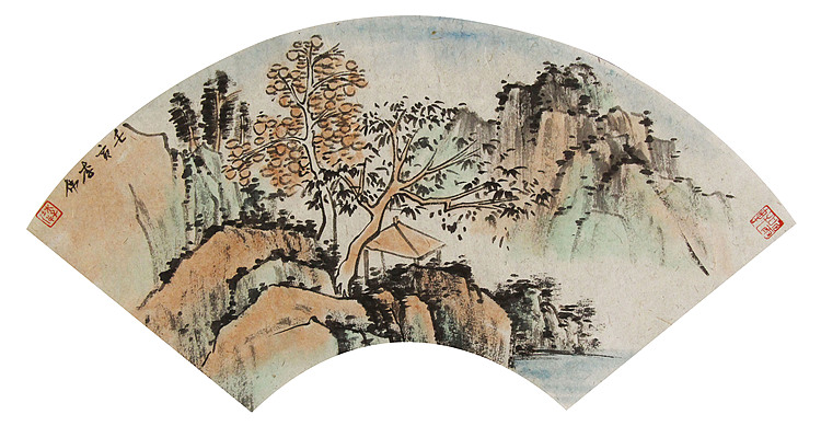 精品山水 青年书画家 李伟新品山水
