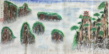 江秋月 仙山琼阁