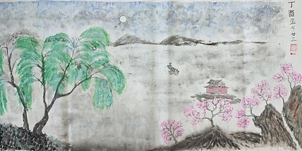 江秋月 月夜泊舟