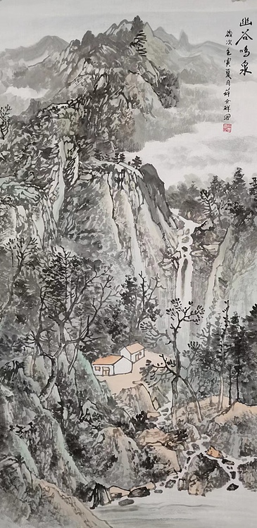 薛全祥 国画山水画