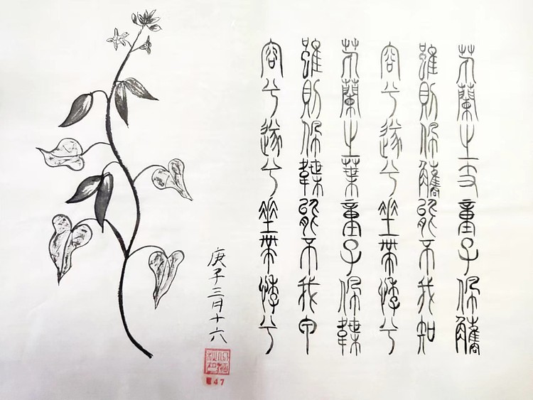 江秋月 篆