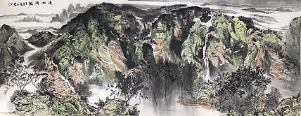 丈二巨幅&mdash;&mdash;张玉锋    中国美术家协会会员