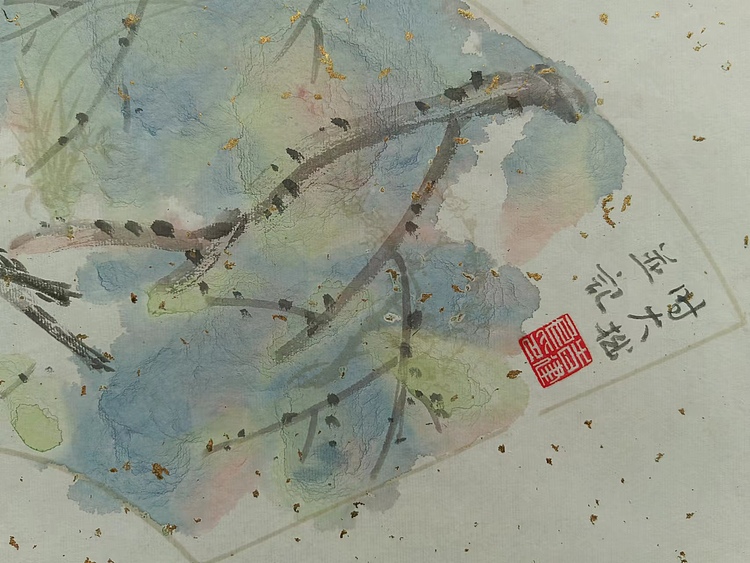 青年书画家 六盘山人 花鸟