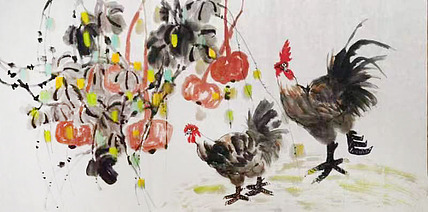 当代职业画家 花鸟 国画专场&mdash;&mdash;王平