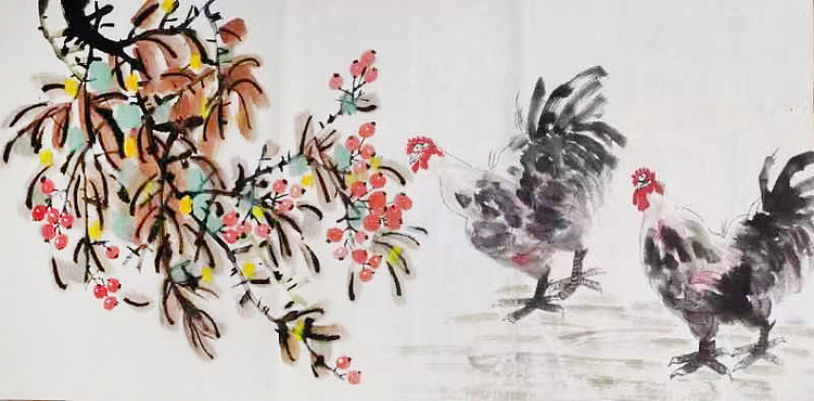 当代职业画家 花鸟 国画专场&mdash;&mdash;王平