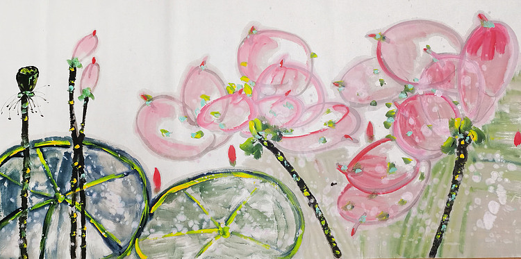 当代职业画家 花鸟 精品国画&mdash;&mdash;王平