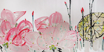 当代职业画家 花鸟 精品国画&mdash;&mdash;王平
