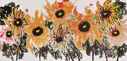 当代职业画家 花鸟 精品国画&mdash;&mdash;王平