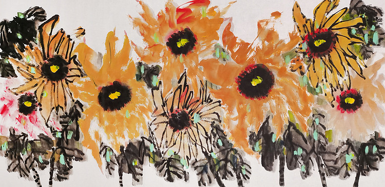 当代职业画家 花鸟 精品国画&mdash;&mdash;王平