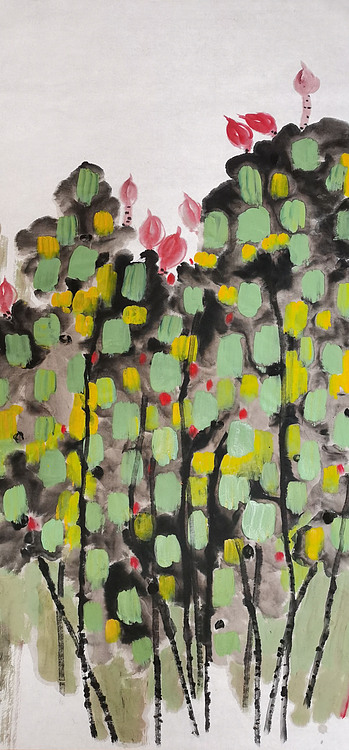 当代职业画家 花鸟 精品国画&mdash;&mdash;王平