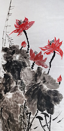 当代职业画家 花鸟 精品国画&mdash;&mdash;王平