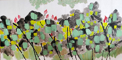 当代职业画家 花鸟 精品国画&mdash;&mdash;王平