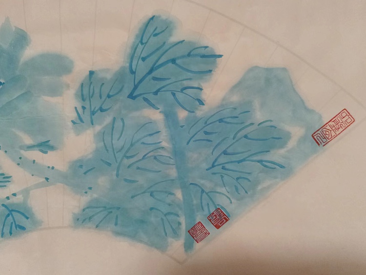 青年书画家 六盘山人 花鸟
