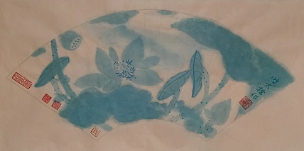 青年书画家 六盘山人 花鸟