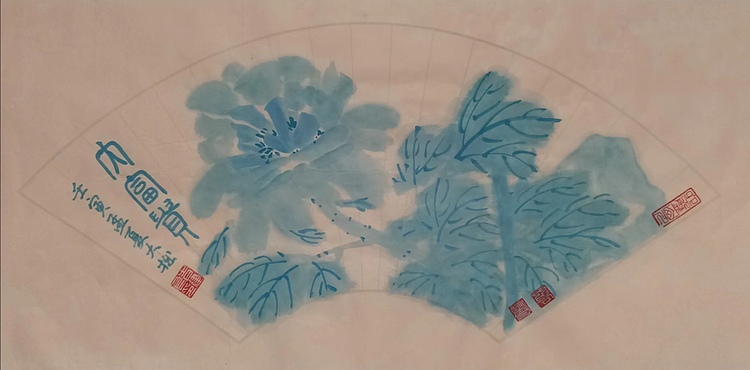 青年书画家 六盘山人 花鸟
