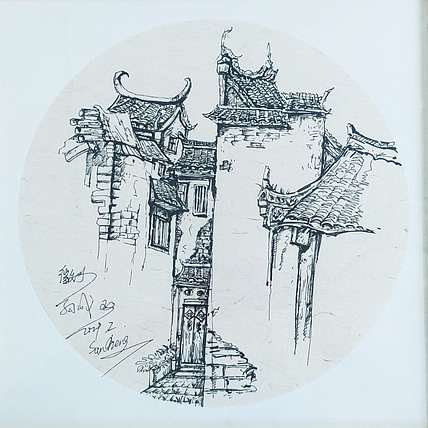 吉林艺术学院 青年油画家 孙成双 写生速写作品