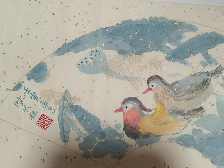 青年书画家 六盘山人 花鸟