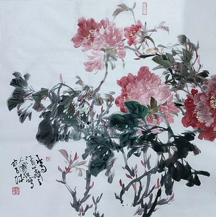 清心斋主 春雨