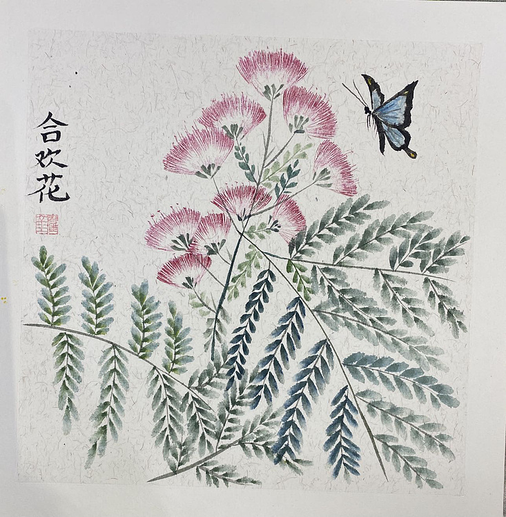 金金酱 《合欢花》