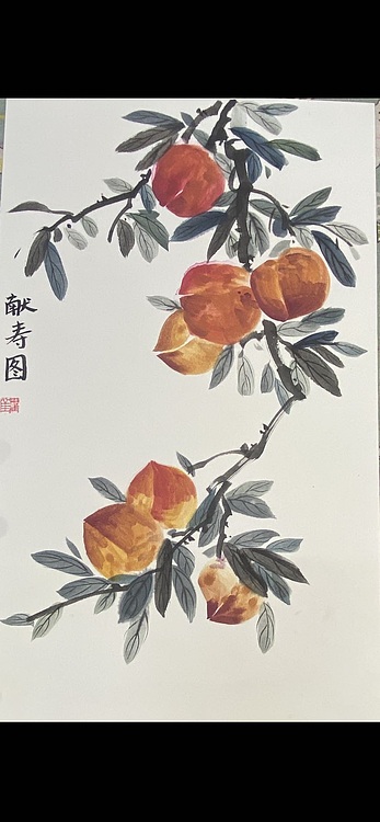 金金酱 献寿图