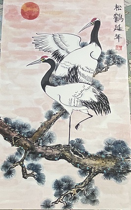 金金酱 松鹤延年