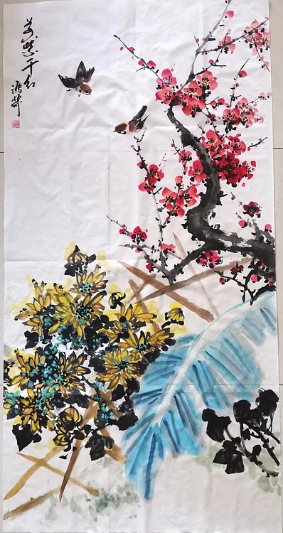 河北省美术家协会会员 冯芹 国画