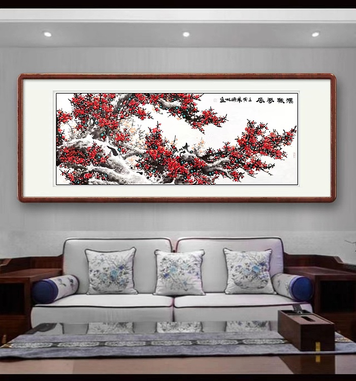 高晓林 （3372）国家一级美术师，江苏省美协会员《独报春风》