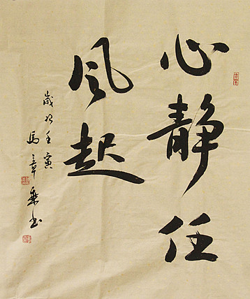 中国书法家协会会员 北京画院特聘书法家 马章乘