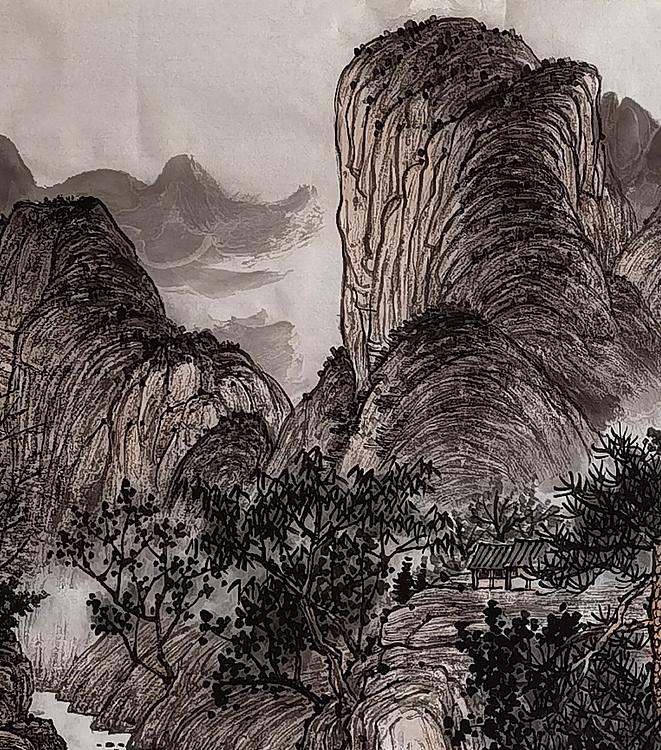 骆裕 山居二