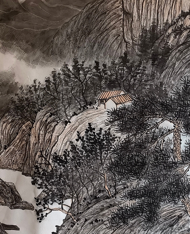 骆裕 松涧飞流