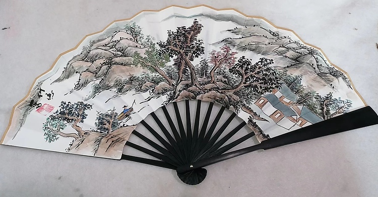仟亿 夏日和风 扇子