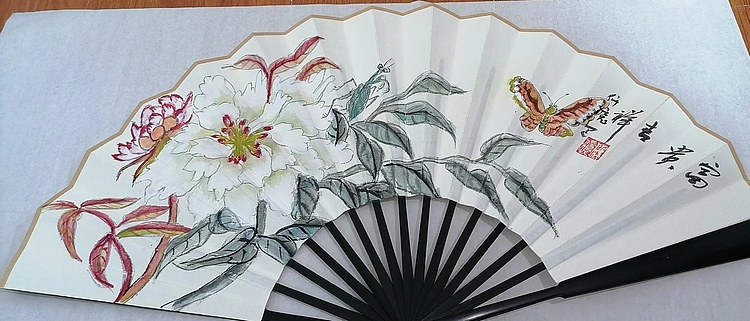 仟亿 富贵吉祥 扇子