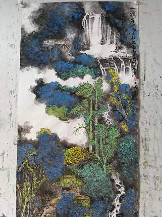 画树成林 一溪春水