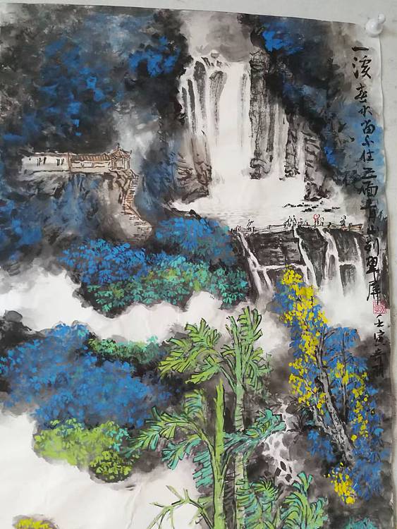 画树成林 一溪春水