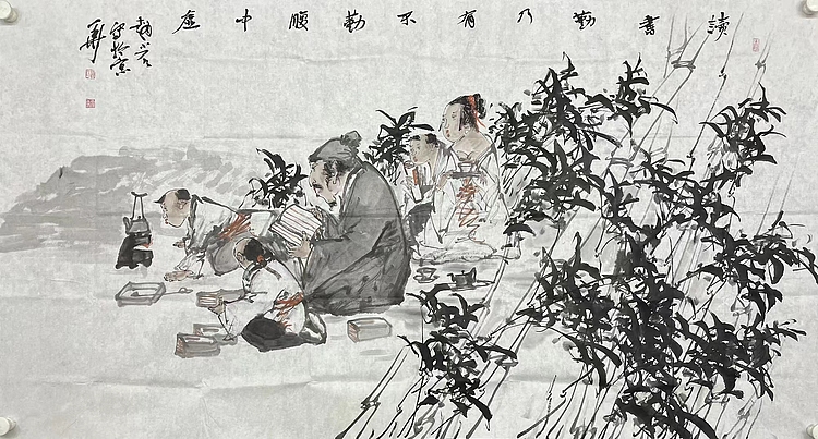 大尺幅  赵小石     中国美术家协会会员