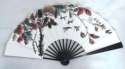 仟亿 秋趣 扇子
