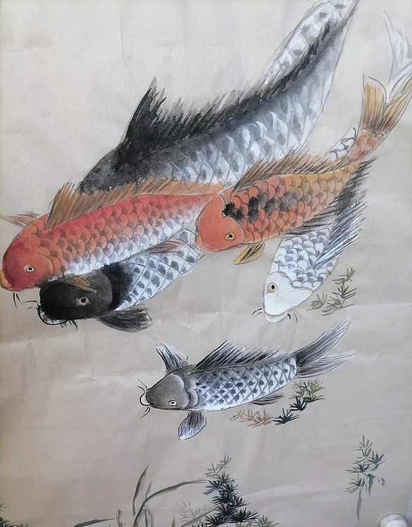 仟亿 碧波跃锦鳞