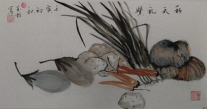 张玉柱 写意花鸟