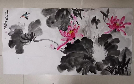 河北省美术家协会会员 冯芹 国画