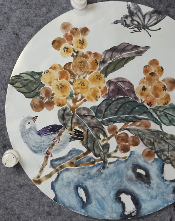 人大高研班 西安美协会员 来荣娜 花鸟画作品