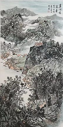薛全祥 国画山山水水