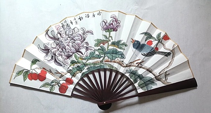 仟亿 暗香浮动 扇子