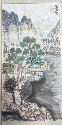 江秋月 山居