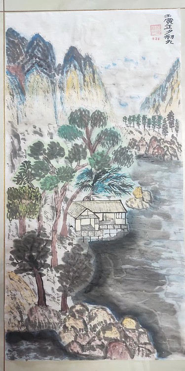 江秋月 山居