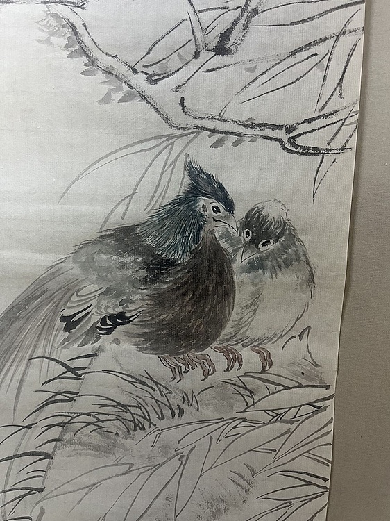青年书画家 单悦 花鸟图