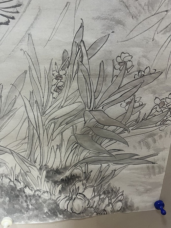 青年书画家 单悦 花鸟图