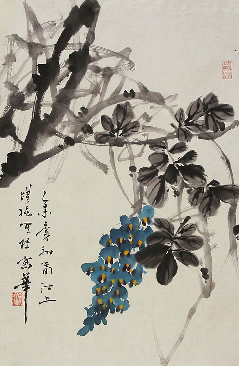 天津美协会员 当代青年艺术家 秦跃强 国画
