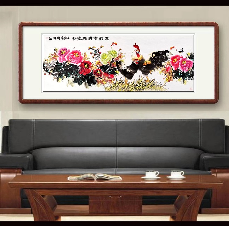 高晓林 （3470）国家一级美术师，江苏省美协会员《富贵吉祥满堂春》