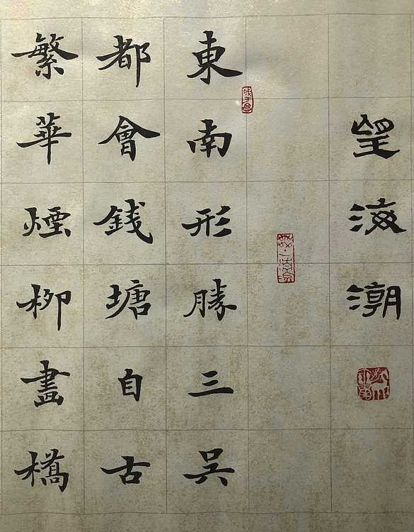 中书工委 赵兰全 国礼名家 《柳永·望海潮》